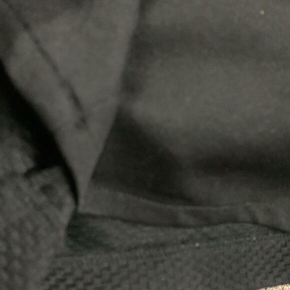 Pure Amici Black Textured White Stitching Sleeveless Sheath Mini Dress Size XS - Picture 8 of 12